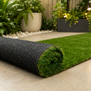 Césped artificial para exteriores LG-4018 de 40 mm, de polietileno, para decoración de paisajes, producto en oferta, FRESGARD, tamaño 2x25 m, precio económico. - Product Image 3