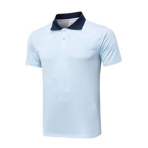 เสื้อเชิ้ตแขนสั้นคอสูงทรงปกติผ้าเจอร์ซีย์คอตตอน 100% สำหรับผู้ชาย พิมพ์ลายดิจิทัลตามสั่ง - Product Image 5
