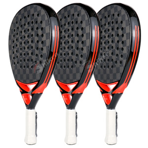 Raquette de beach tennis en fibre de carbone de haute qualité – Raquette de padel professionnelle personnalisée pour le sport - Product Image 6