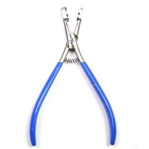Pince à micro-perles en gros, outil de pose d'extensions capillaires en acier inoxydable de haute qualité pour extensions de cheveux à la kératine - Product Image 1