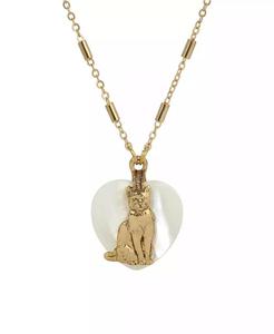 Collana con ciondolo a forma di cuore MOP |   2028 - Product Image 1