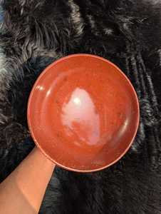 Bol en cristal de jaspe rouge de 8 pouces, pierre naturelle de guérison, chakra, reiki, méditation, décoration, pierre énergétique, cadeau spirituel pour la maison - Product Image 3