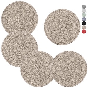 Alfombrillas y Cestas de Yute Trenzado Hechas a Mano al por Mayor - Decoración para el Hogar de Fibra Natural - Product Image 4