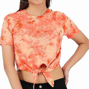 Chemises crop top à prix raisonnable, best-sellers, design personnalisé, streetwear, chemises crop top pour femmes - Product Image 4