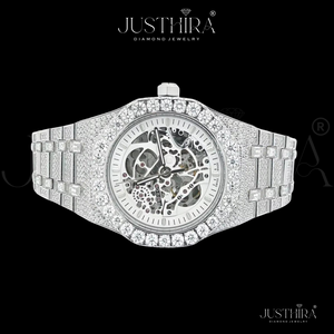 Premium Quality Moissanite Diamond <b>Watch</b> Elegant Jewelry Style <b>Watch</b> for Women Available At Best Market Price - Product Image 2