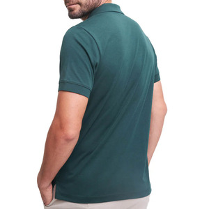 Polo de Poliéster Personalizado con Logotipo para Hombre, Jersey de Manga Corta de Secado Rápido, Transpirable, Tejido, Bordado, con Patrón de Jersey de Golf, ODM - Product Image 5