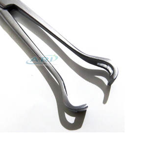 Forceps Babcock, instrument chirurgical en acier inoxydable, outil médical pour la préhension des tissus, forceps Babcock en acier inoxydable - Product Image 6