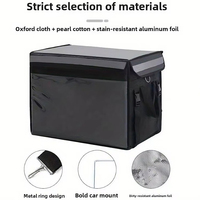 Sac isotherme de livraison de repas pour moto, étanche, 32L/48L/62L/80L, pour extérieur