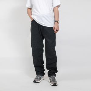 Jeans Casuales de Mezclilla Azul Claro para Hombre, Corte Recto Clásico, 100% Algodón, Ropa Urbana Ecológica, Venta al Por Mayor - Product Image 3