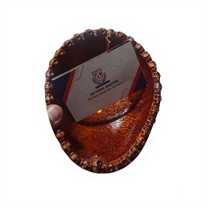 Mini crânes sculptés, nouveaux, authentiques, fabriqués à la main en Inde, bol rituel Kapala, arts sacrés himalayens, arts dévotionnels hindous du Népal pour la Puja - Product Image 1