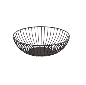 Metal Wire Storage Basket Bowl Shape With Handles <b>Rustic</b> Style Multi Purpose Neatening Organizer Fruit Basket - Product Image 3