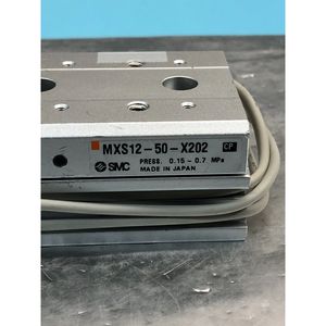 Table de réglage pneumatique SMC MXS12-50-X202 - Équipements et pièces semi-conducteurs de renommée mondiale à saisir - Product Image 4