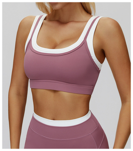Women Gym Sports Bra High Support <b>Padded</b> Workout Yoga <b>Running</b> Fitness Comfortable Breathable Activewear Top - Product Image 4