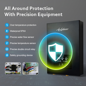 Chauffe-eau électrique instantané 9 kW en gros, commande en gros avec élément chauffant en aluminium moulé pour projets hôteliers et d'appartements - Product Image 3