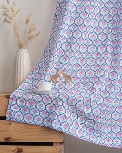 Cortinas de Estilo Pastoral con Estampado Floral, 100% Algodón, Personalizables, Ecológicas, que Filtran la Luz, para Hogar y Oficina, Uso en Todas las Estaciones - Product Image 3