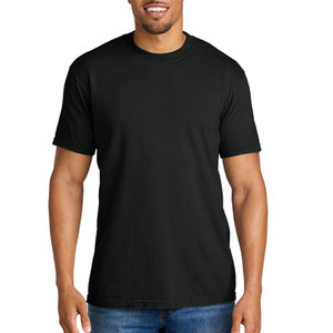 Camiseta de Manga Corta para Hombre, Talla Grande, 100% Algodón, Corte Holgado, Formal, Anti-Pilling, Personalizada, de Alta Calidad, con Logotipo Frontal - Product Image 2