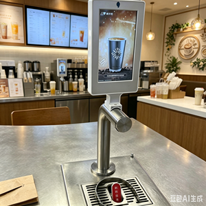 Máquina Expendedora de Café Frío con Dispensador de Leche, Grado Comercial, Capacidad de 64 oz, Componente Central de Motor Plug-And-Play de Alta Calidad - Product Image 4