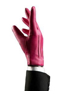 Gants thermiques d'hiver en cuir pour femmes, compatibles écran tactile, pour la conduite, en cuir naturel souple, respirants, écologiques, pour le cyclisme et la pêche - Product Image 3