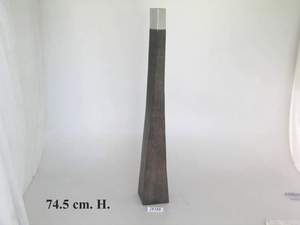 Red Modern Bottle Shape Iron Handmade <b>Unique</b> Home Decor Tabletop Floor <b>Vase</b> Good Design - Product Image 3