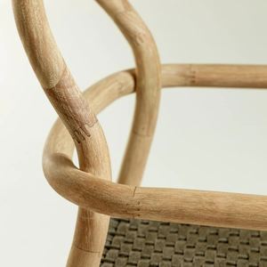 Chaise de salle à manger en teck de haute qualité, chaise en bois massif durable pour salle à manger, restaurant et mobilier d'hôtellerie - Product Image 5