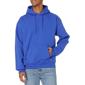 Sweat à capuche unisexe surdimensionné en molleton 100% coton avec logo brodé, poche avant, séchage rapide, respirant, service OEM, hiver - Product Image 2