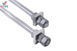 Varillas Roscadas de Doble Extremo, Acero Estructural, Pernos de Acero Galvanizados por Inmersión en Caliente - Product Image 5