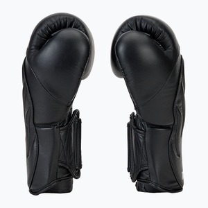 Gants de boxe noirs de qualité exceptionnelle pour le kickboxing, gants de boxe Twins personnalisés en cuir de vachette, équipement de boxe Twins, gants d'entraînement professionnels - Product Image 2