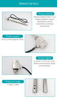 AICE TECH Rod Type Capacitance Level Transmitter Anti-Corrosion Acid Alkali High Temperature 4-20mA Liquid