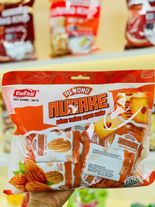 Galletas de Huevo con Almendras Nucake Artesanales 300g |   Receta Auténtica de Galletas con Nueces Reales, 20 Bolsas/Caja, Suministro Constante - Product Image 5