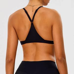 Soutien-gorge de sport personnalisé pour femme, respirant, sans coutures, pour le yoga et l'entraînement, vente en gros - Product Image 5