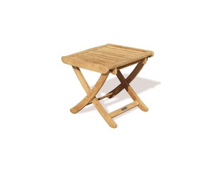 Export Quality Solid Teak Wood <b>Square</b> Coffee <b>Table</b> with Folding Design for Hotel Resort Cafe Villa Project Furniture Supplier - Product Image 5