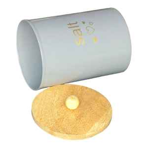 Recipientes cilíndricos de metal ecológicos, libres de BPA, herméticos y duraderos para almacenar alimentos, especias, azúcar, café y dulces en la cocina. - Product Image 2