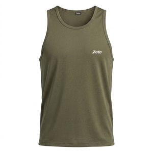 Chaleco Deportivo Sin Mangas Que Absorbe la Humedad, Camiseta de Gimnasio con Logotipo Personalizado, Ropa Deportiva para Correr al Por Mayor - Product Image 1