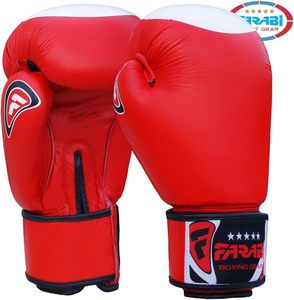 Customized Logo Leather Training Boxing <b>Gloves</b> with adjustable hook&loop straps adults training <b>gloves</b> wholesale price <b>gloves</b> - Product Image 3