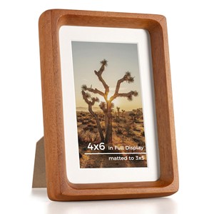 Natural <b>Oak</b> Wood Picture <b>Frame</b> 11x14 - Wholesale Wooden Photo <b>Frame</b> India - Product Image 5
