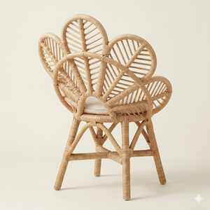 Fauteuil d'appoint en rotin naturel fait main, fauteuil en osier moderne pour jardin et terrasse, mobilier de villégiature durable en gros - Product Image 6