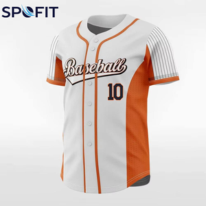 ชุดเสื้อเบสบอลสั่งทำยอดนิยม ขายดี ผลิตจากโพลีเอสเตอร์ 100% ระบายอากาศได้ดี แห้งเร็ว เหมาะสำหรับทีม คุณภาพสูง - Product Image 6