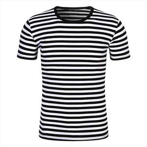 T-shirt décontracté vintage pour hommes, patchwork, avec impression en relief en caoutchouc et caractéristiques écologiques – Vente en gros pour le sport - Product Image 4