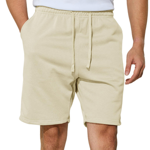 Pantalones Cortos Deportivos para Hombre, de Felpa Francesa, para Entrenamiento, Fitness, Running, Casuales, con Cintura Elástica, Logotipo Personalizado, OEM - Product Image 5