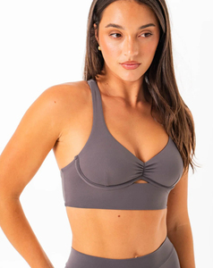 Women's High Support <b>Racerback</b> Premium Quality Sports <b>Bra</b> Breathable Spandex/Polyester Eco-Friendly Anti-Bacterial 180 g - Product Image 4