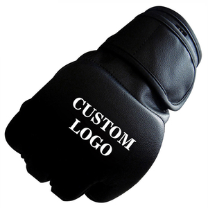 ถุงมือ MMA สำหรับผู้ชาย ทันสมัย ใส่ได้ทุกวัน อุ่นสบาย กันลม ป้องกันรอยยับ แห้งเร็ว ครึ่งนิ้ว ปรับขนาดได้ - Product Image 2