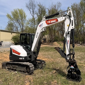 Mini-excavatrice Bobcat de 5 tonnes, petite excavatrice sur chenilles avec moteur, pompe et boîte de vitesses - à vendre - Product Image 5