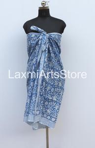 Wholesale Digital Print Medium Lightweight Eco-Friendly Cotton Quick Dry <b>Scarf</b> Set <b>Indian</b> Floral Women Stoles Assorted (22x72") - Product Image 5