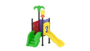 Structure de jeu multi-activités Little Fingers - Construction extérieure en métal et acier - Product Image 3