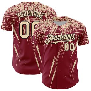 Custom Silk Screen Printed Anti-Bacterial 100% Organic Cotton Baseball Jersey Full Button Team Wear Short Sleeve All Seasons - Product Image 3
