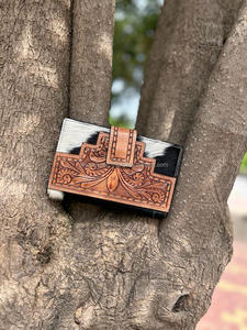 ใหม่กระเป๋าถือหนังวัวขนสัตว์พิมพ์ลายนูนแบบตะวันตกกระเป๋าถือมีสไตล์สำหรับผู้หญิงกระเป๋าคลัทช์ขนสัตว์และมือที่มีเอกลักษณ์ชุดคอมโบ - Product Image 4