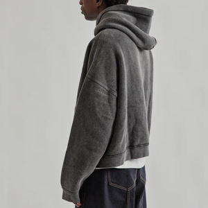 Custom Wholesale OEM Manufacturer Supplier Men Cotton Hoodie <b>Ring</b> Spun Fabric Private Label Production - Product Image 3