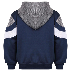 Ensemble de survêtement pour enfants avec sweat à capuche zippé et pantalon de jogging, personnalisable avec logo, fournisseur en gros, survêtement d'hiver pour enfants, survêtement polaire pour enfants - Product Image 3