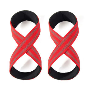 Correas de Entrenamiento en Forma de Ocho de Algodón de Nuevo Diseño, Soporte de Muñeca Resistente para Levantamiento de Pesas y Powerlifting, Precio al por Mayor - Product Image 1