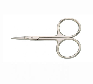 Ciseaux à cuticules pour manucure avec des pointes de précision affûtées, conçus pour un contrôle soigné et lisse et des résultats propres pour les soins des ongles. - Product Image 2